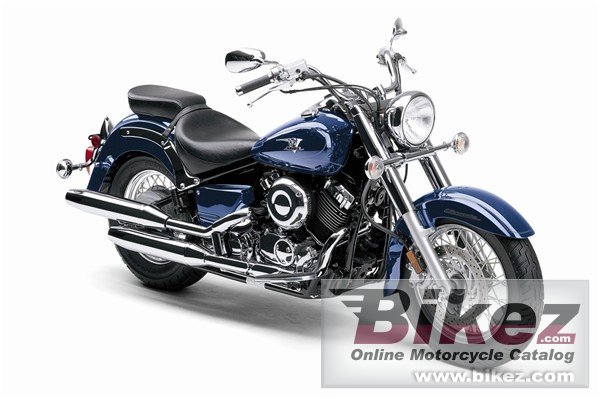 Big Yamaha v star classic picture and wallpaper from Bikez.com